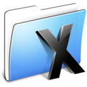 Aqua Smooth Folder System icon